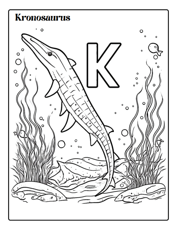 Dinosaur Coloring Book