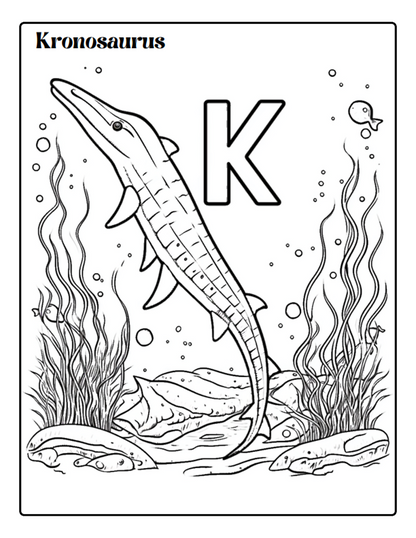 Dinosaur Coloring Book